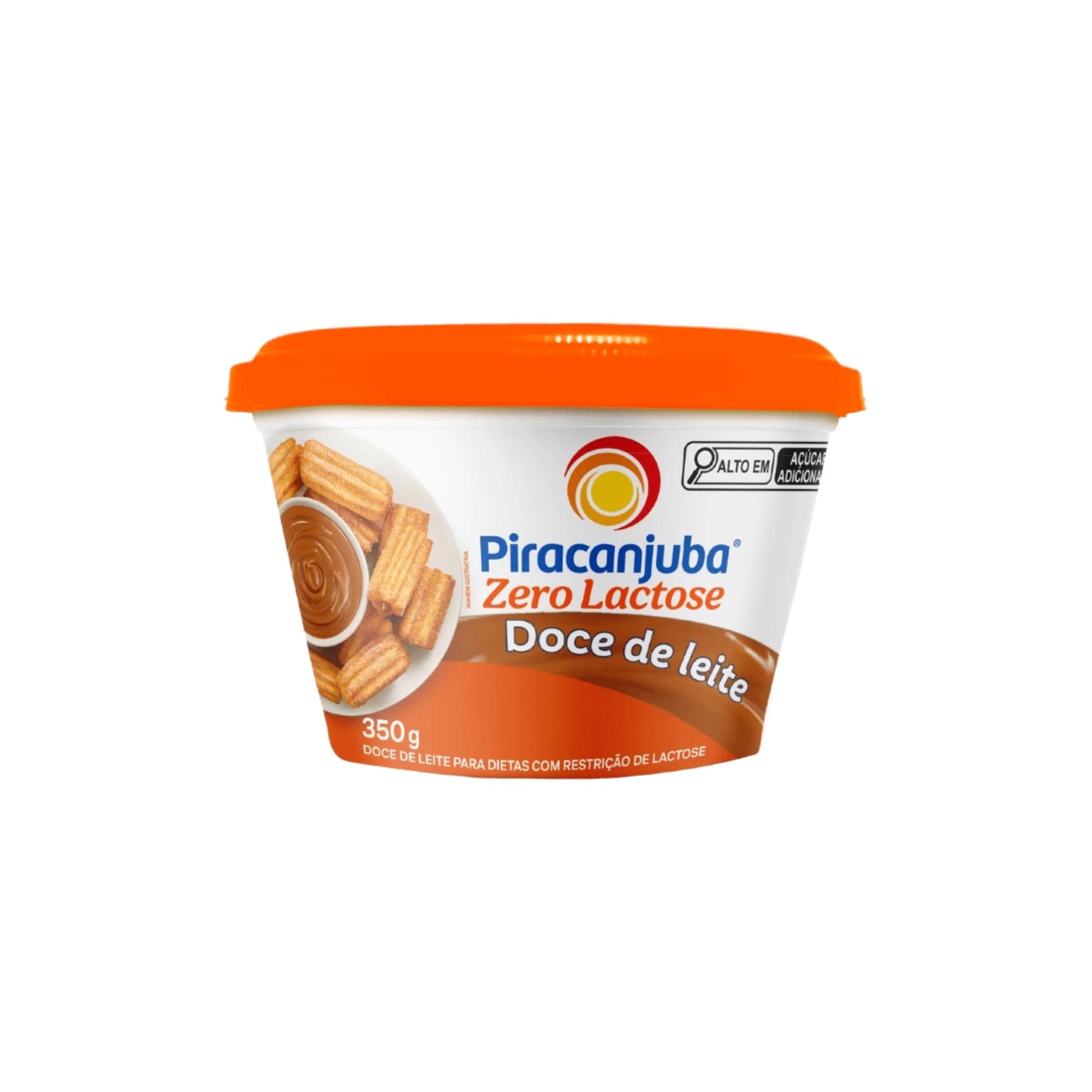 Piracanjuba Doce de Leite Zero Lactose (350g)